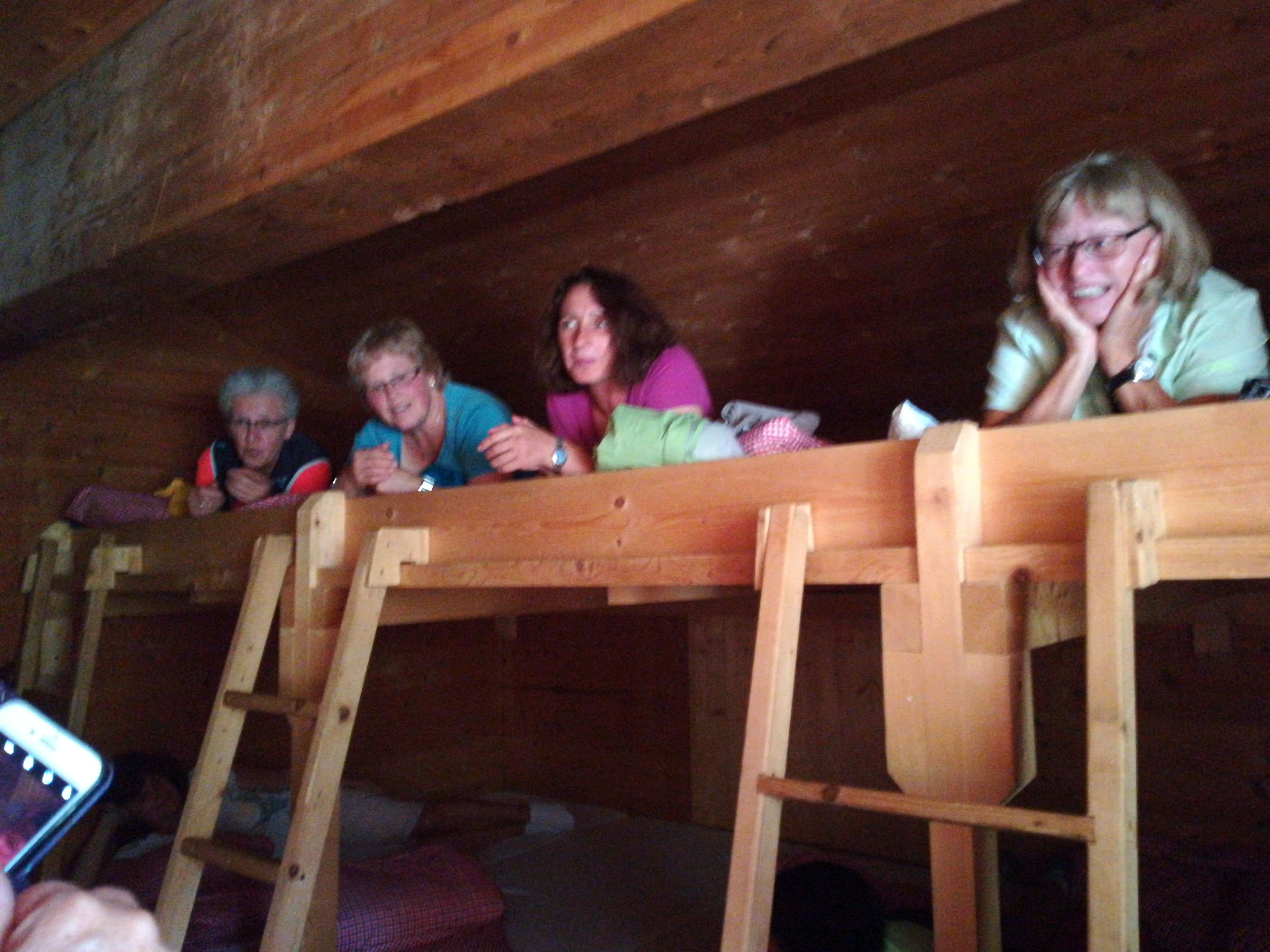 Auf ins Bettgemach, wer schläft oben und wer unten