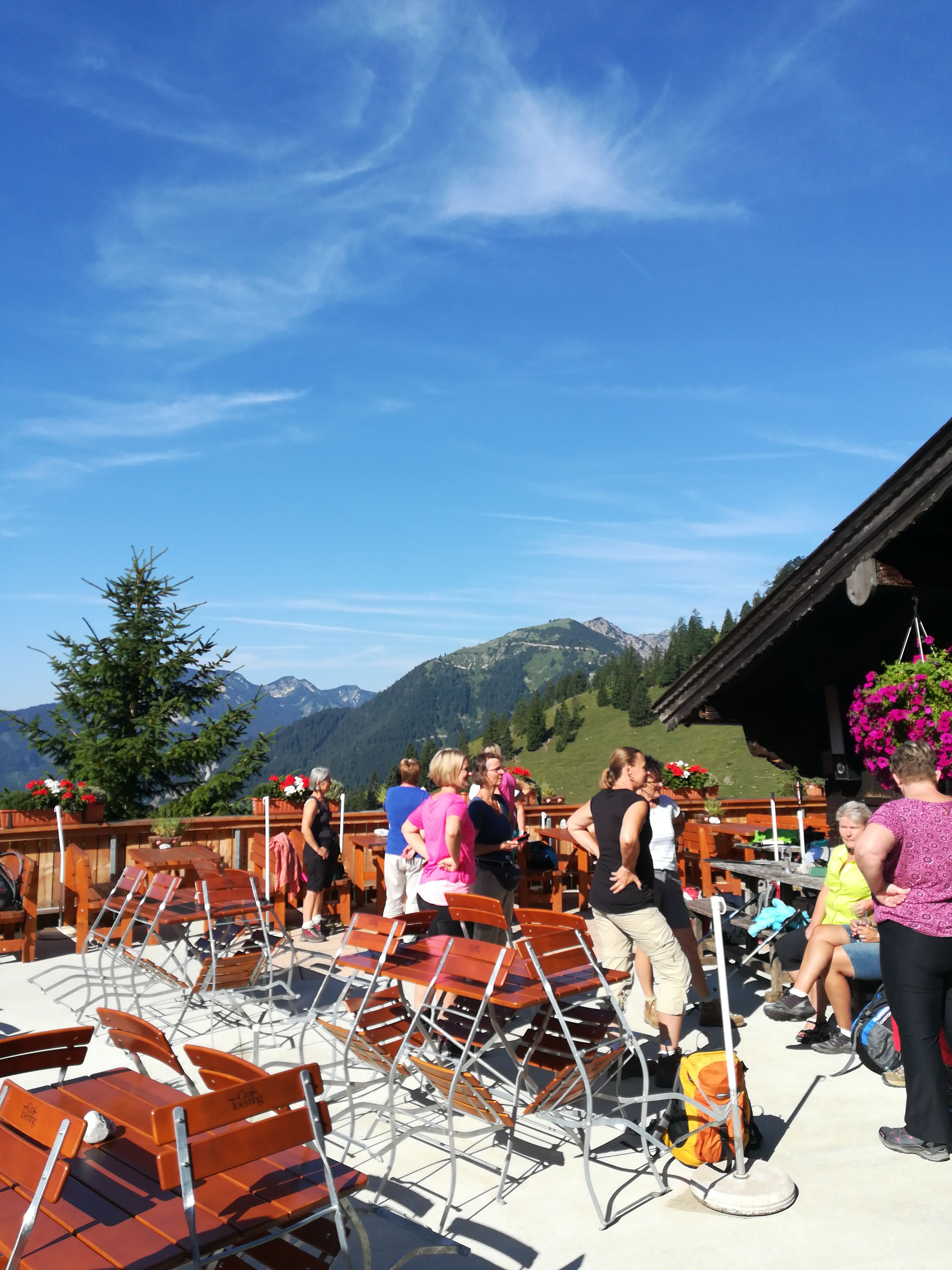 Der Blick beim Abschied