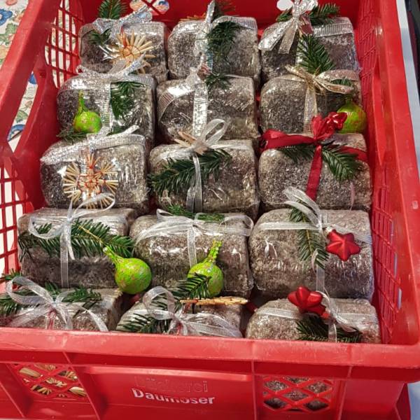 Weihnachtsgeschenke an Senioren